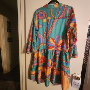 Sunday Up Multicolor Boutique Dress Size Large